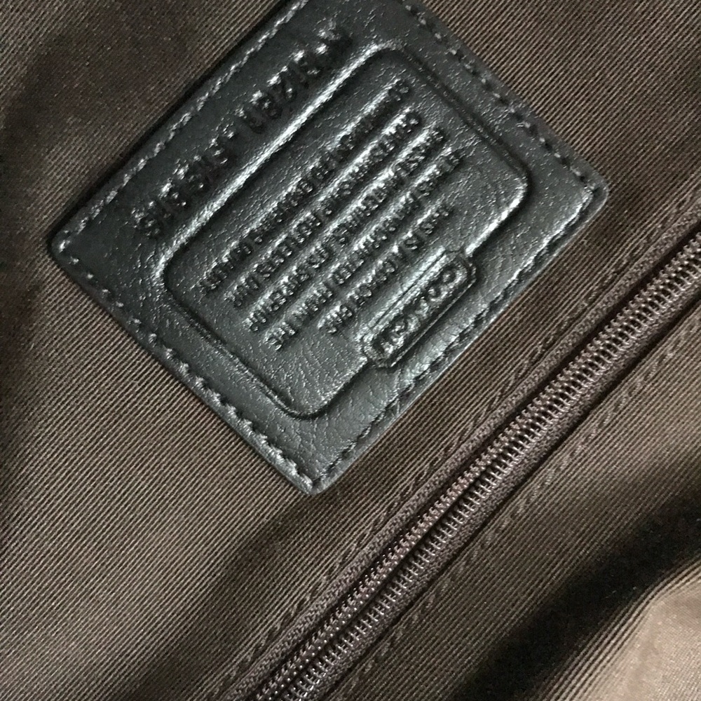 Coach Brown Signature Tote Bag - Picture 8 of 9